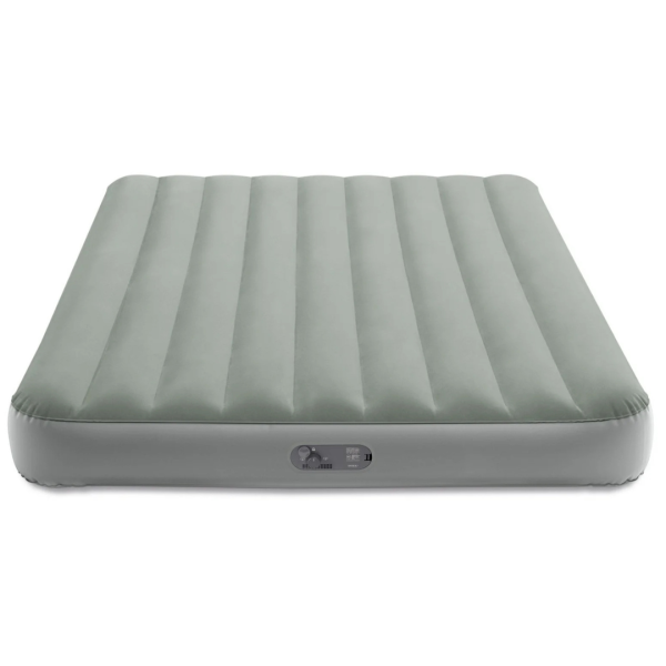 Intex 10  Queen Standard Dura-Beam Airbed Mattress With Built In Pump Cheap