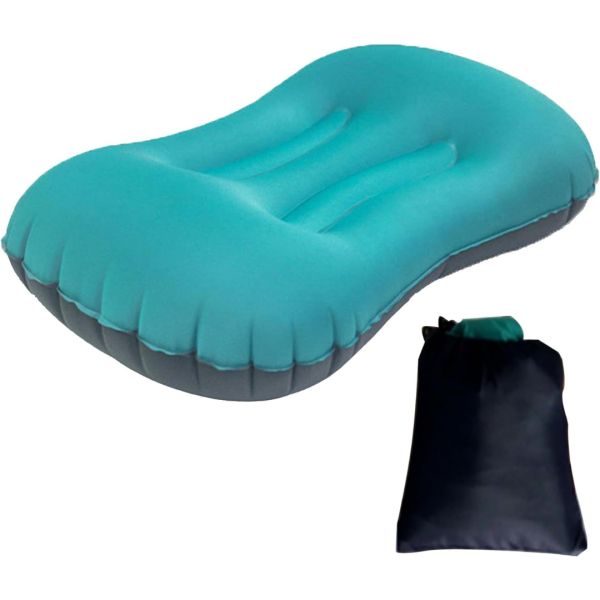 Ultralight Portable Inflatable Camping Pillow With Removable Cover Discount