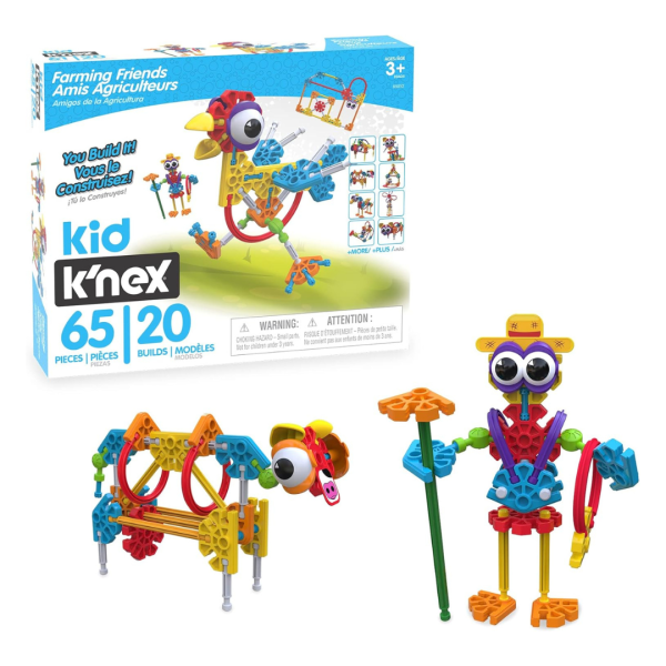 K’NEX Kid Farmin’ Friends Building Set, 65 Pieces Cheap