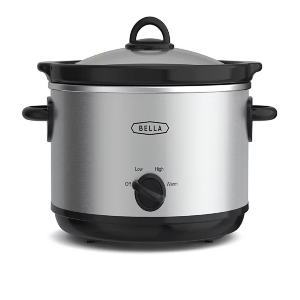 Bella 5-Qt. Stainless Steel Electric Slow Cooker Online