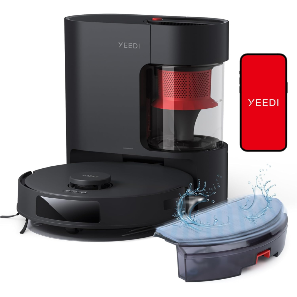 Yeedi C12 PRO PLUS 8000Pa Strong Suction Robot Vacuum and Mop Supply