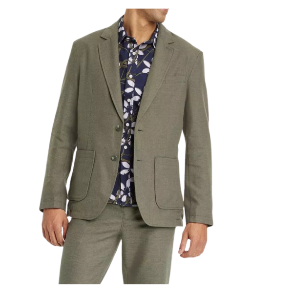 Goodfellow & Co Men s Button Up Linen-Blend Jacket (Various) Online