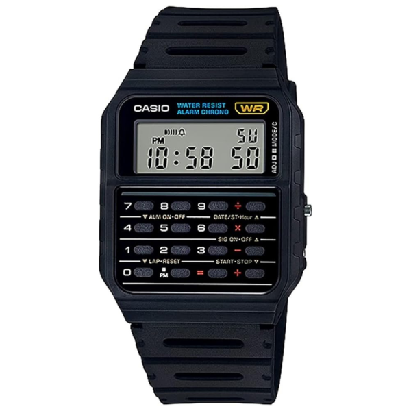 Casio Men s Calculator Digital Chronograph Watch For Sale