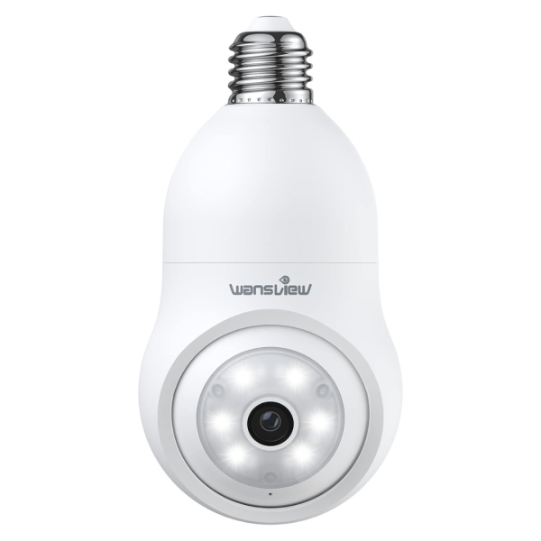 Wansview G6 360 deg. 2K Light Bulb WiFi Security Camera Cheap