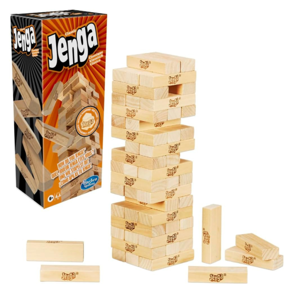 Hasbro Jenga Classic Game Hot on Sale