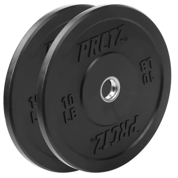 10lbs-45lbs Pair PRCTZ Fitness 2  Olympic Bumper Weight Plates For Discount