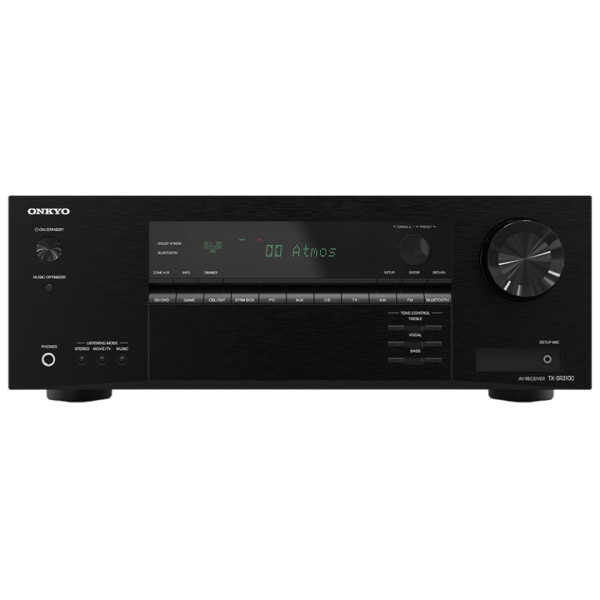 Onkyo TX-SR3100 5.2-Ch Receiver w Bluetooth, Dolby Atmos & DTS-X Supply