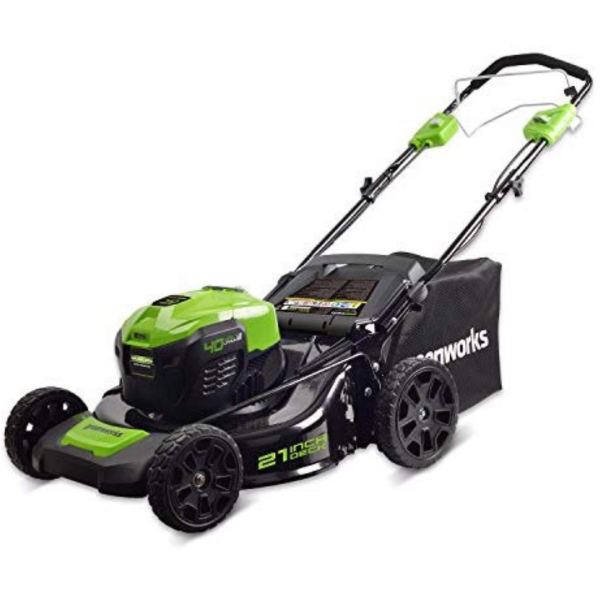 Greenworks 40V 21 Inch Self-Propelled Cordless Lawn Mower (MO40L02) For Discount