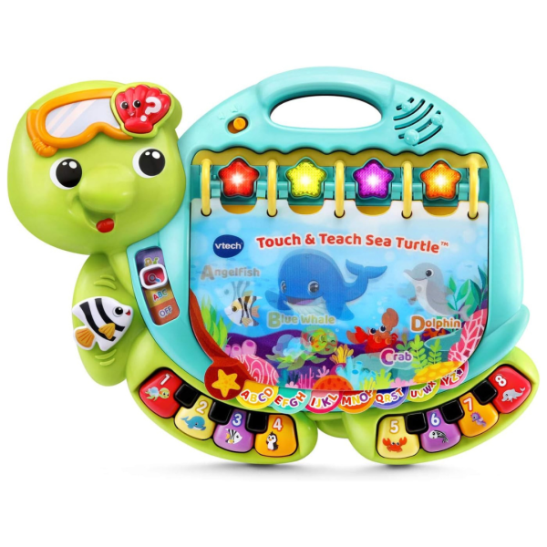 VTech Touch And Teach Sea Turtle Interactive Learning Book For Cheap