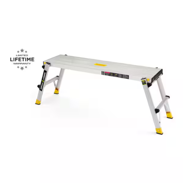 4-Feet Gorilla Ladders Aluminum Slim-Fold Work Platform (GLWP-47) Online Sale