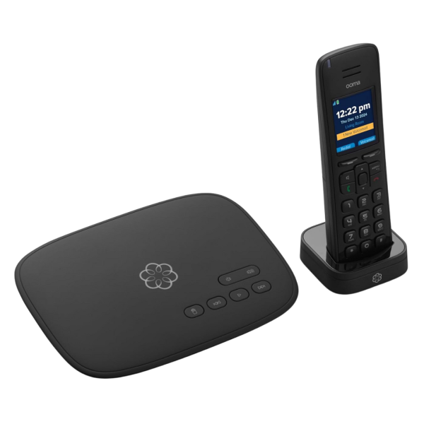 Ooma Telo VoIP Free Internet Home Phone Service And HD3 Handset. Affordable Landline Replacement. Unlimited Nationwide Calling For Discount