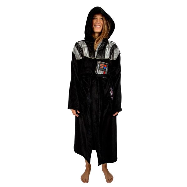 Star Wars Darth Vader Hooded Bathrobe for Men Women | One Size Fits Most Adults Online Sale