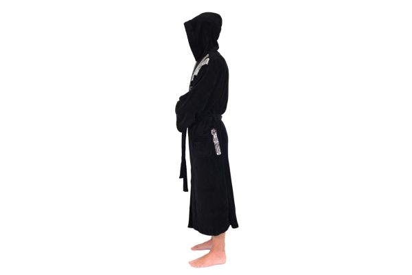 Star Wars Darth Vader Hooded Bathrobe for Men Women | One Size Fits Most Adults Online Sale - Image 3