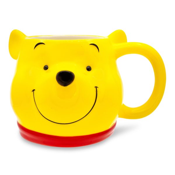 Disney Winnie the Pooh 3D Sculpted Ceramic Mug | Holds 20 Ounces Online now