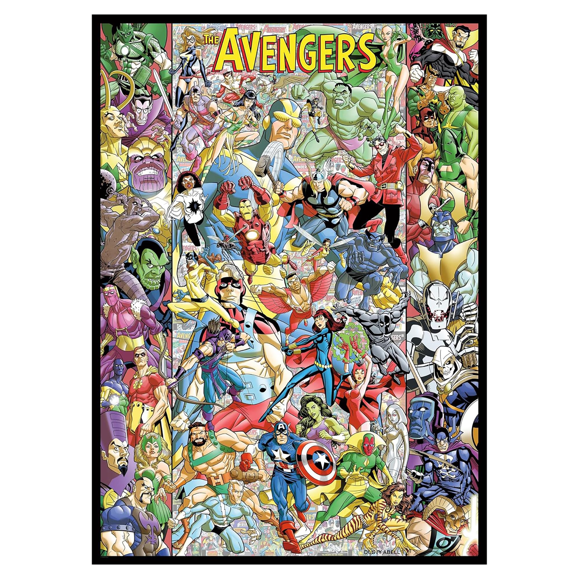 Marvel The Avengers 5000 Piece Jigsaw Puzzle Hot on Sale