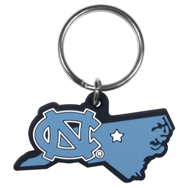 N. Carolina Tar Heels Home State Flexi Key Chain Sale