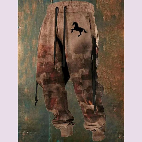 New Wide Leg Men s Sweatpants 3D Print Y2k Pants Man Casual Golf Joggers Long Outdoor Hip Hop Male Loose Trousers Gym Tracksuit Fashion - Image 5